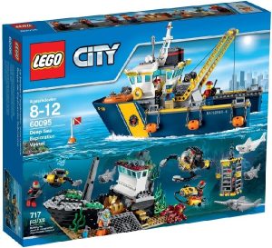 Lego City 60095 Syvänmeren Tutkimusalus