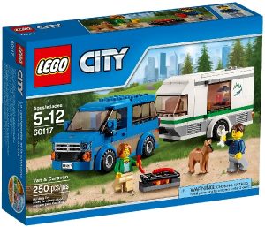 Lego City 60117 Pakettiauto ja Asuntovaunu