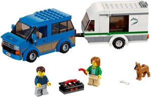Lego City 60117 Pakettiauto ja Asuntovaunu