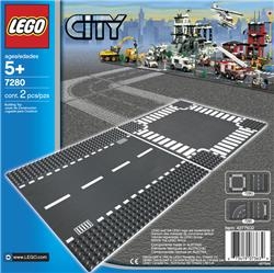 Lego City 7280 Suora kisko & risteys