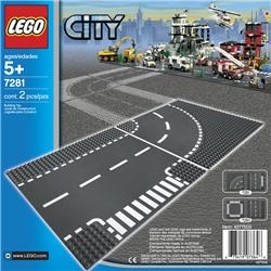Lego City 7281 T-risteys & kaarre