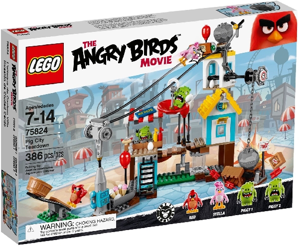 Lego Angry Birds 75824 Possukaupungin Hajotus