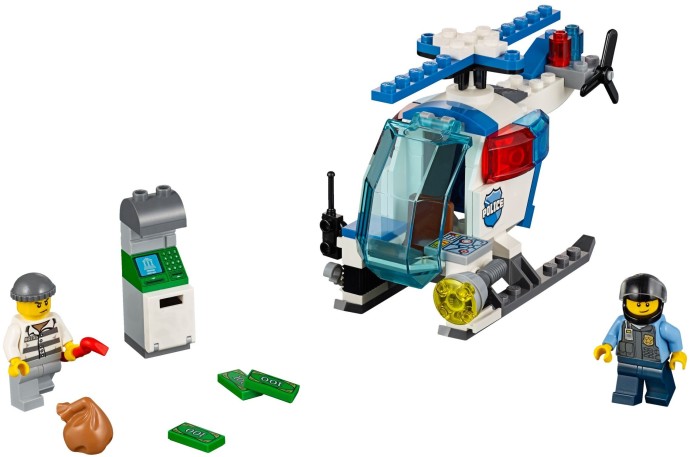 Lego Juniors 10720 Takaa-ajo Poliisihelikopterilla