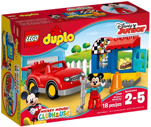 Lego Duplo Mickey Mouse 10829 Mikin Autokorjaamo
