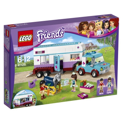 Lego Friends 41125 Eläinlääkärin Hevoskuljetusvaunut