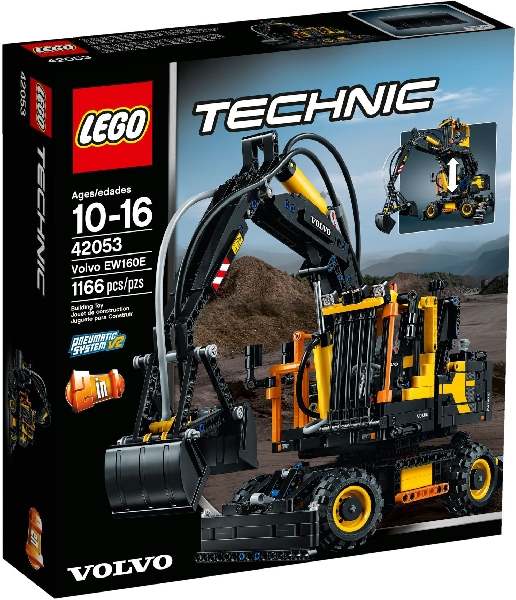 LEGO Technic 42053 Volvo EW 160E - Käytetty, Lego
