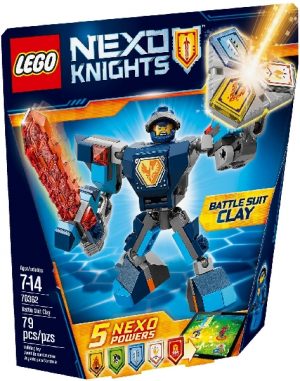 Lego Nexo Knights 70362 Taistelupukuinen Clay