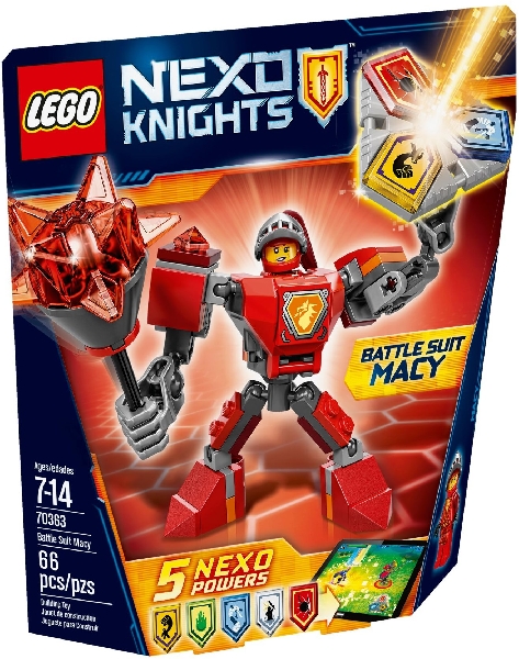 Lego Nexo Knights 70363 Taistelupukuinen Macy
