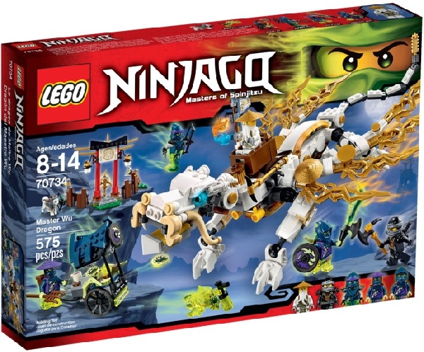 Lego Ninjago 70734 Mestari Wu Lohikäärme