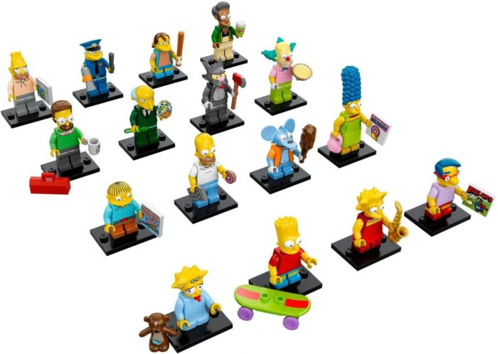 Lego Simpsons 71005 Minifiguuri 16 kpl