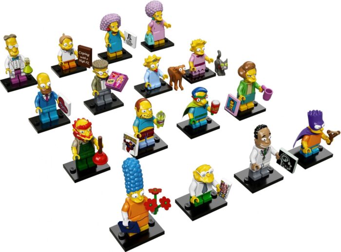 Lego Simpsons 71009 Minifiguurit 16 kpl