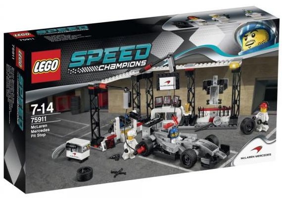 Lego Speed Champions 75911 McLaren Mercedes -Varikkopysähdys