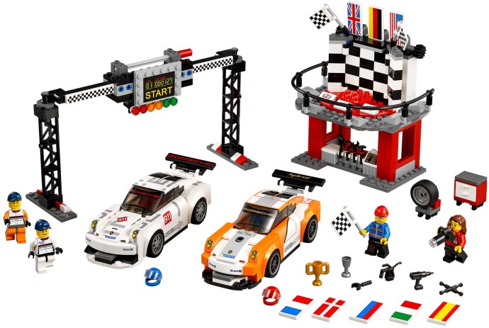 Lego Speed Champions 75912 Porsche 911 GT -Maalilinja