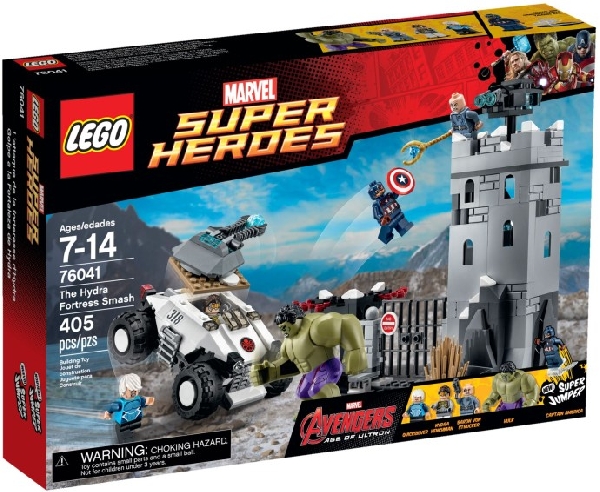 Lego Super Heroes 76041 Hydran Linnoituksen Murskaaminen