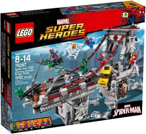 Lego Super Heroes 76057 Spider-Man : Seittisoturien Hurja Siltataistelu