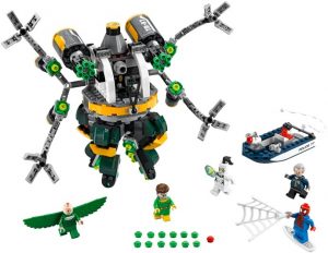 Lego Super Heroes 76059 Spider-Man : Tohtori Mustekalan Lonkeroansa