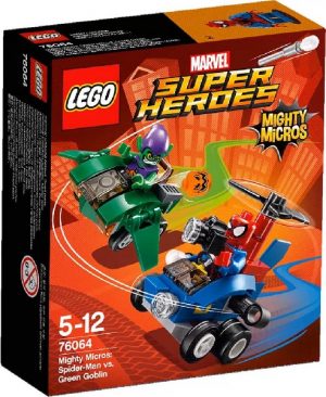 Lego Super Heroes 76064 Mighty Micros : Spider-Man Vastaan Vihreä Menninkäinen