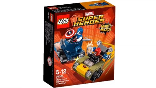 Lego Super Heroes 76065 Mighty Micros : Kapteeni Amerikka Vastaan Punakallo