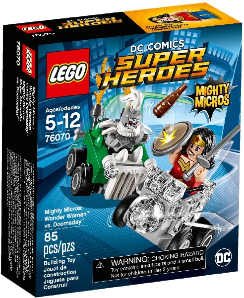 Lego Super Heroes 76070 Mighty Micros : Ihmenainen vs. Tuomiopäivä