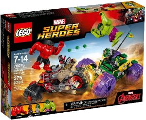 Lego Super Heroes 76078 Hulk vs. Punainen Hulk