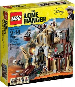 Lego Lone Ranger 79110 Yhteenotto Hopeakaivoksessa