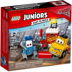 Lego Juniors 10732 Guidon ja Luigin varikko
