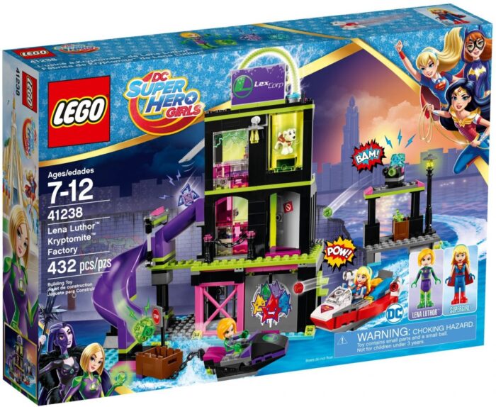 Lego DC Super Heroes Girls 41238 Lena Luthorin Kryptomite Tehdas