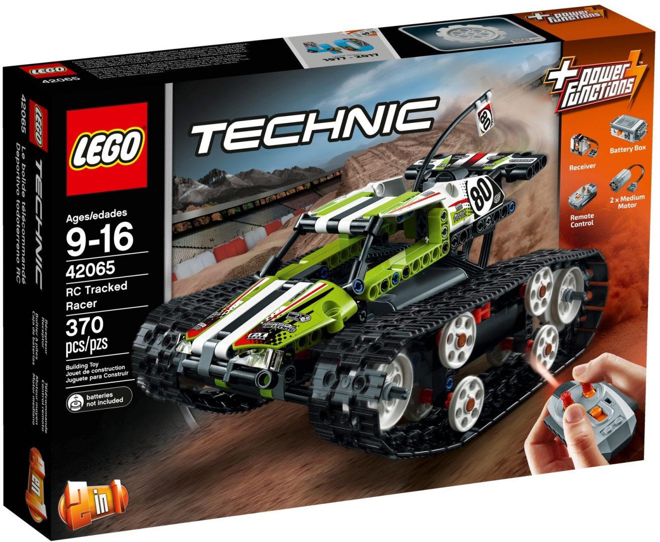 Lego Technic 42065 Kauko-Ohjattava Telakilpa-auto