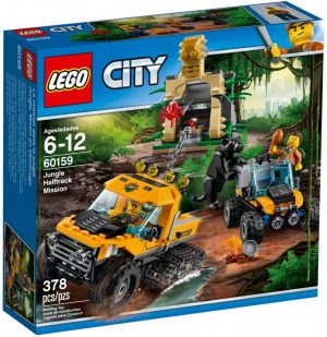Lego City 60159 Viidakon Puolitelaketjuauton Tehtävä