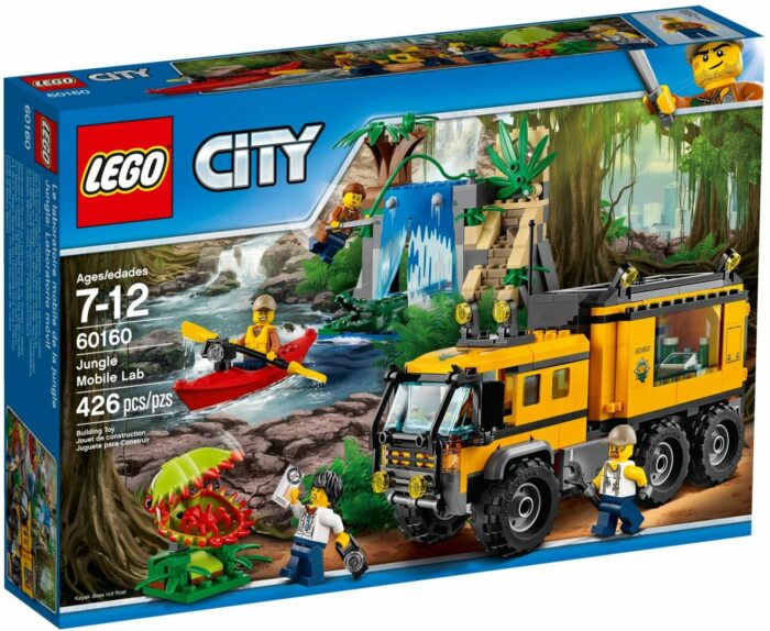Lego City 60160 Viidakon Siirrettävä Laboratorio