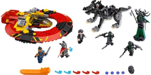 Lego Super Heroes 76084 Hurja Taistelu Asgardista