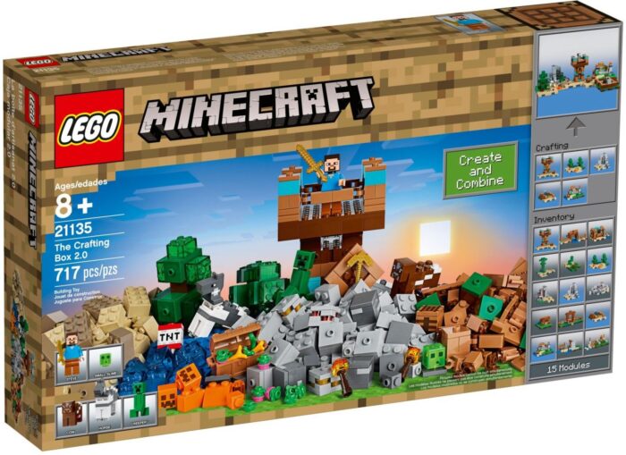 Lego Minecraft 21135 Rakennuslaatikko 2.0
