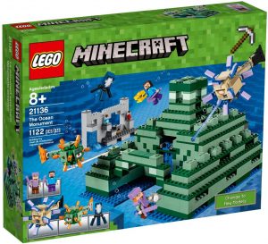 Lego Minecraft 21136 Merimonumentti
