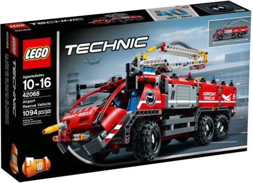 Lego Technic 42068 Lentokentän Pelastusauto