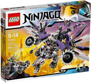 Lego Ninjago 70725 Nindroidirobottilohikäärme