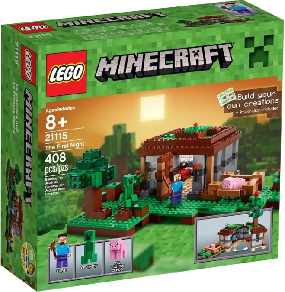 Lego Minecraft 21115 Ensimmäinen Yö