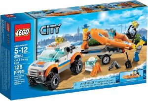 Lego City 60012 Nelivetoauto ja Sukeltajien Vene - Käytetty