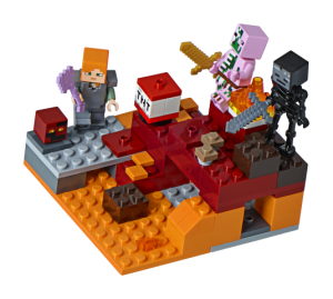 Lego Minecraft 21139 Hornataistelu