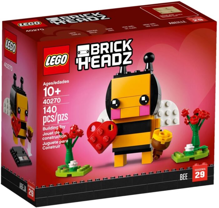 Lego BrickHeadz 40270 Valentine's Bee