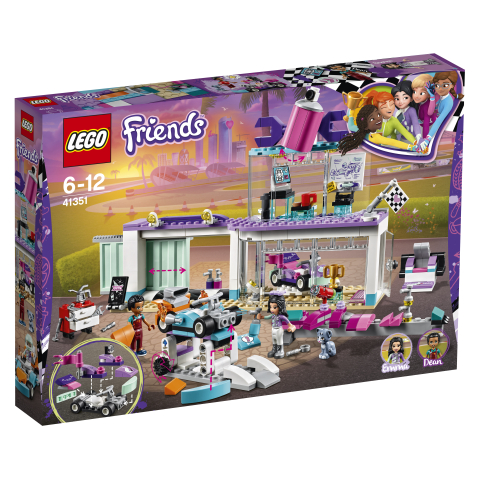Lego Friends 41351 Luova Tuunausautokorjaamo