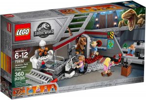 Lego Jurassic World 75932 Jurassic Park Velociraptorin Takaa-ajo