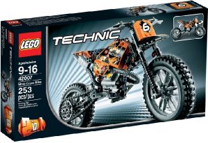 Lego Technic 42007 Motocross-pyörä - Käytetty
