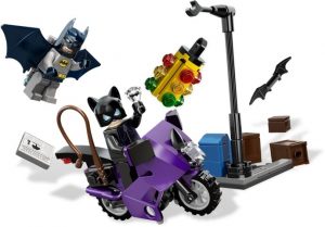 Lego Super Heroes 6858 Kissanaisen Moottoripyöräpako