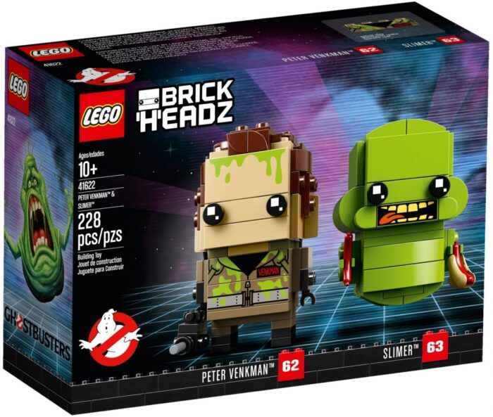 Lego BrickHeadz 41622 Peter Venkman & Slimer