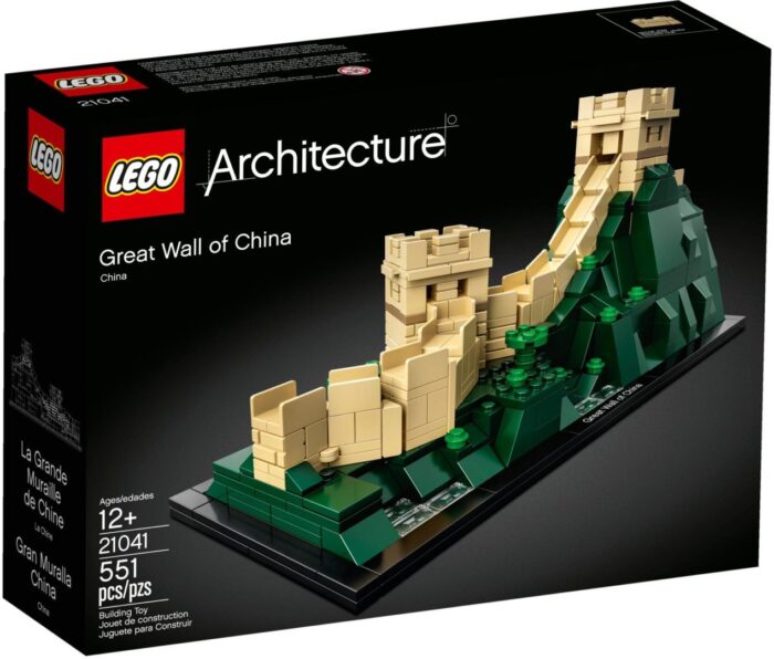 Lego Architecture 21041 Kiina Muuri