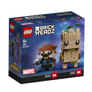 Lego BrickHeadz 41626 Groot ja Rocket