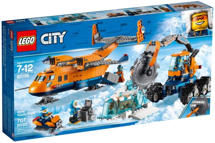 Lego City 60196 Arktinen Huoltolentokone