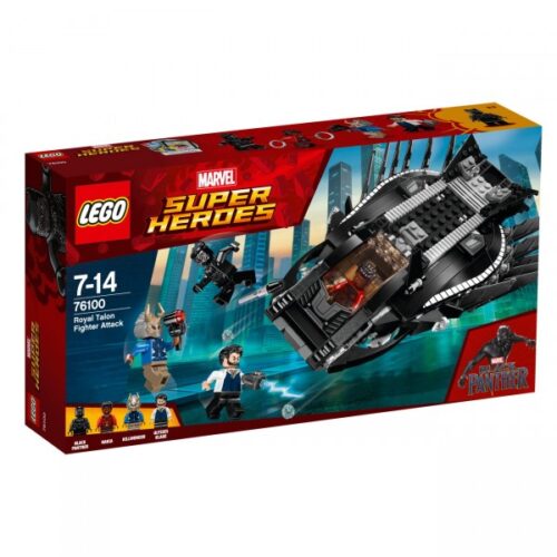 Lego Super Heroes 76100 Kuninkaallisen Kynsihävittäjän Hyökkäys