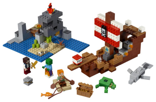 Lego Minecraft 21152 Merirosvolaivaseikkailu