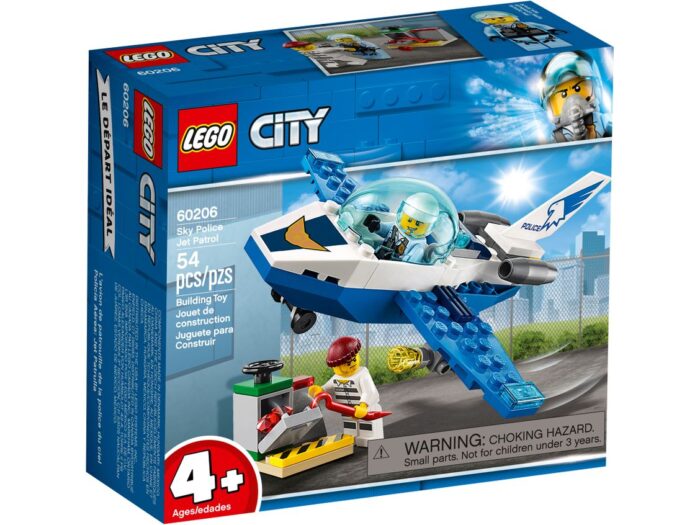Lego City 60206 Taivaspoliisin Suihkaripartio